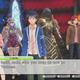 Aspiring teen idols Tsubasa, Itsuki, and Touma with their Fire Emblem counterparts Caeda, Chrom, and Cain. (Screenshot: Nintendo)